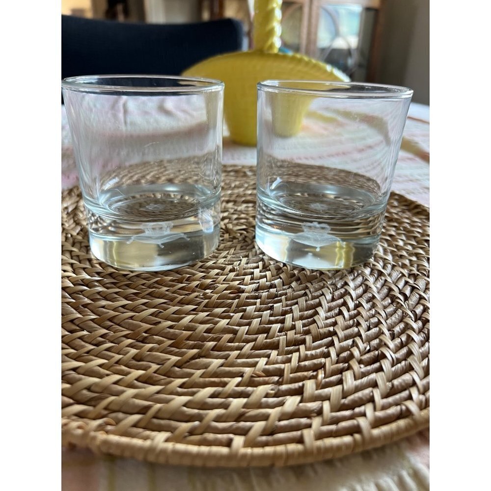 Crown Royal Highball Glasses with hologram - set of 2